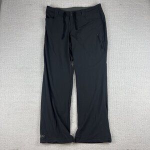 Outdoor Research Pants Womens Size 12 Black Hiking Outdoor Pockets Ferrosi